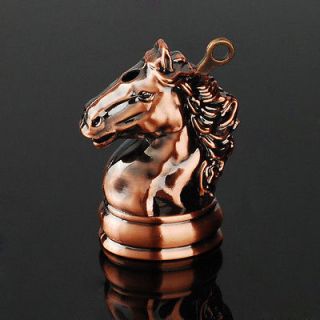  Chess Steed Horse Shaped Regular Flame Cigarette Lighter Gift E1528