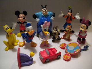 NEW Mickey Mouse Clubhouse*Toy Figure Lot+Book/Birth​day Cake Topper 
