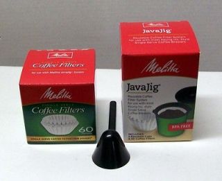 Melitta JavaJig Reusable K Cup For Keurig Style CoffeeMakers w/60 