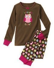 NWT NEW Gymboree Whooos Cute Owl Owls 2 pc Gymmies Pajamas 2T 3T 3 4T 