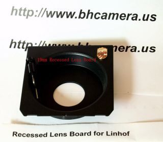 96X 99mm Recessed Lens board for Linhof wista Shen Hao 4X5 Camera