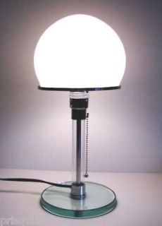 bauhaus table lamp by wilhelm wagenfeld made in italy returns