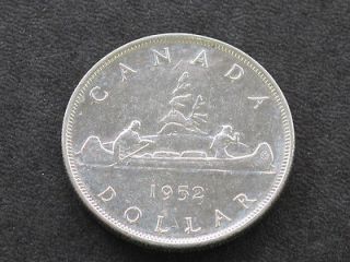 1952 canada silver dollar georgivs vi canadian c1780l time left
