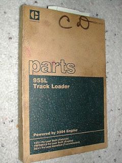 cat caterpillar 955l parts manual book catalog traxcavator loader 13x1