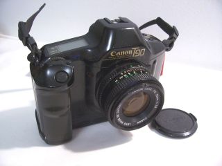 CANON T90 SLR FILM CAMERA W/ CANON LENS FD 50mm 11.8 (11)