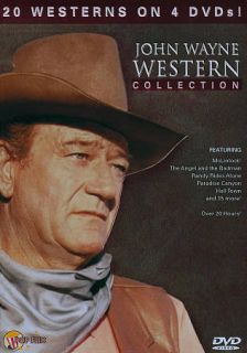 John Wayne Western Collection DVD, 2009, 4 Disc Set, Tin Case