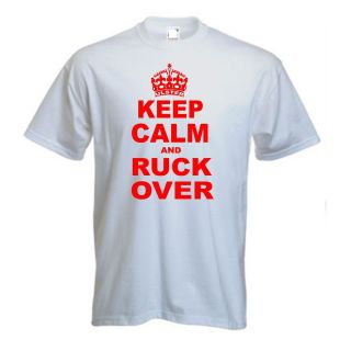 ulster keep calm and ruck over irish rugby t shirt
