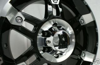 17 x 9 inch black kmc xd series spy wheels