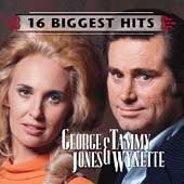 16 Biggest Hits George Jones Tammy Wynette by George Jones CD, Aug 