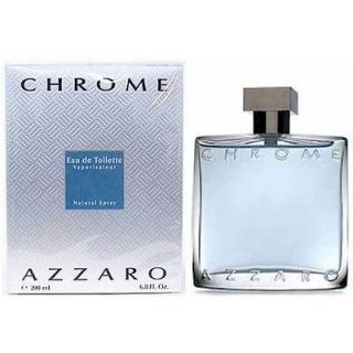 CHROME * Azzaro * Cologne for Men * 6.7 / 6.8 oz * BRAND NEW IN BOX