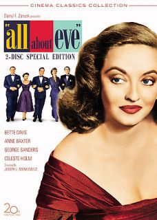 All About Eve DVD, 2008, 2 Disc Set, Bette Davis Centenary Collection 