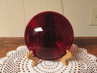 caboose tail lamp lens red kopp glass 6 3 8