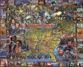 white mountain 1000 piece jigsaw puzzle the civil war one