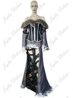 Final Fantasy X 10 Lulu Cosplay Costume Halloween Clothing XS XXL