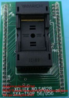 tsop56 tsop to dip48 programmer adapter sa628 b102 from china