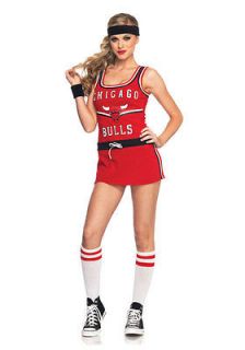 Leg Avenue N83969 Official Licensed NBA 2 Pc. Chicago Bulls Team Dress
