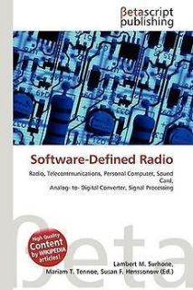 software defin ed radio new by lambert m surhone time