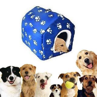   White Paw Printed Dog Cat Pet Waterproof House Tent Big US Stock New