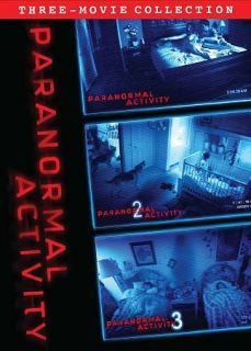 Paranormal Activity Trilogy Gift Set (DVD, 2012, 3 Disc Set)