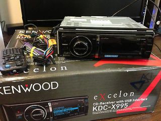 Kenwood Kdc x995 Car Stereo CD//iPOD Works Great Bluetooth & HD 