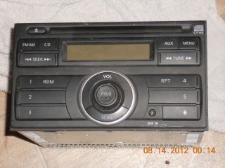 2009 2012 Nissan Cube AM/FM CD player radio 28185 1FC0B (Fits Cube)