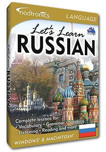 lets let s learn russian brand new in case sealed
