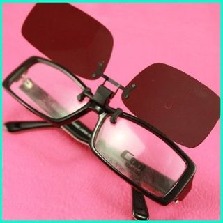   lens Clip on flip up sunglasses eyeglasses glasses FOR Plastic frame