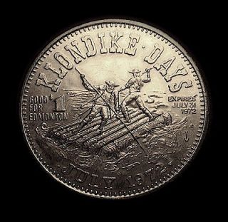 1972 edmonton alberta klondike days trade dollar from canada time