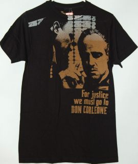 The Godfather For Justice We Must Go to Don Corleone soft cotton T 