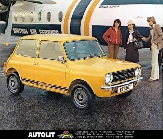 1978 british leyland mini 1275gt factory photo 