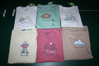 BRAND NEW* Assorted Mens Life is Good Long and Short Sleeve shirts 