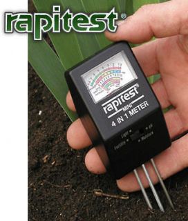 soil tester rapitest 4 in 1 mini ph light npl
