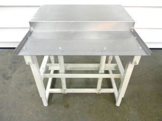   BENCH WORK BENCH WELDING WORK BENCH LIFT TABLE STAINLESS STEEL TOP