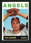 1964 topps baseball 405 ken mcbride angels exmt buy it