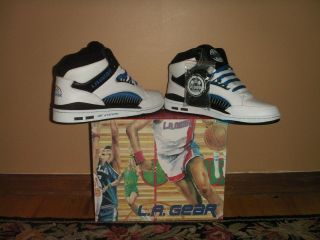 LA Gear Fire High Retro Basketball shoes Brand New In Box 11.5 12