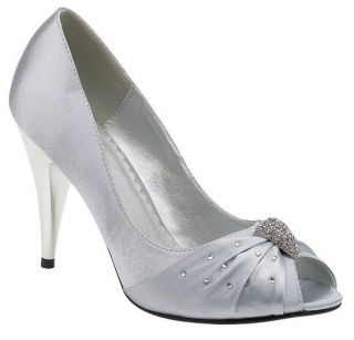women peep toe evening proms bridesmaids sandal sz 3 8