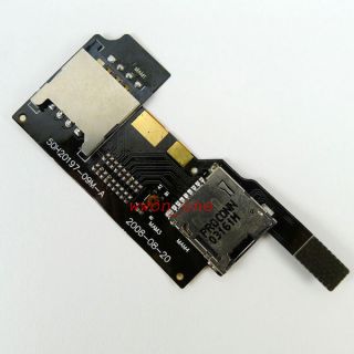 New Sim Card Micro SD Memory Card Slot Holder Reader For HTC Touch HD 