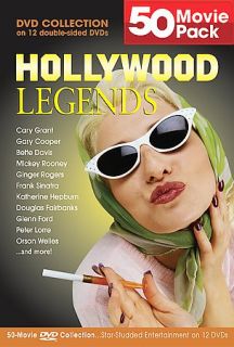 Hollywood Legends 50 Movie Pack DVD, 2004, 12 Disc Set