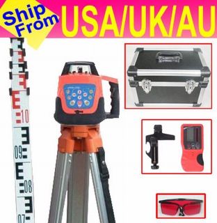 outstanding tripod rotary laser level staff perfect automatic leveling 