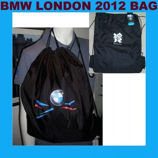 NEW GENUINE BMW LONDON 2012 OLYMPICS GYMSACK RUCK SACK BAG BACKPACK