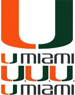 miami hurricanes iron on t shirt transfer style mh04 more