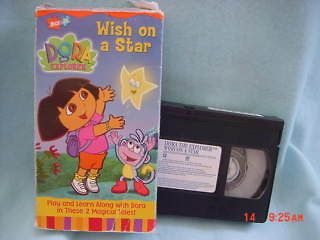 dora the explorer wish on a star vhs time left