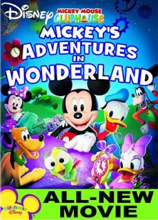Mickey Mouse Clubhouse Mickeys Adventures In Wonderland DVD, 2009 