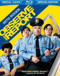 Observe and Report Blu ray Disc, 2009, 2 Disc Set, Special Edition 