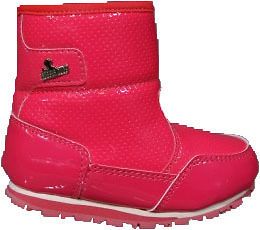 Rubber Duck little infants/ kids Girls Toddler Snow Joggers Boots pink 