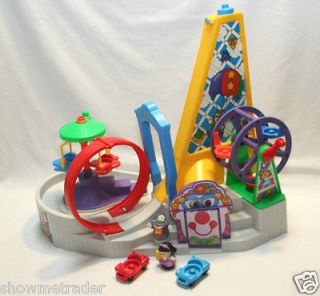 Fisher Price Little People Amusement Fun Park, Pretend Discover and 