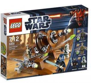 LEGO STAR WARS 9491 GEONOSIAN CANNON BRAND NEW IN BOX 4 MINI FIGS 132 