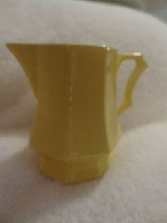 independence ironstone interpace japan creamer yellow  15