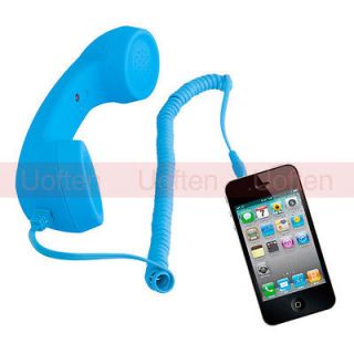 New 3.5mm Retro Phone Radiation Proof Handset Receiver For Mobile Cell 