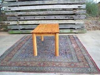 Antique (re claimed wood) Heart Pine Rustic Farm Table
